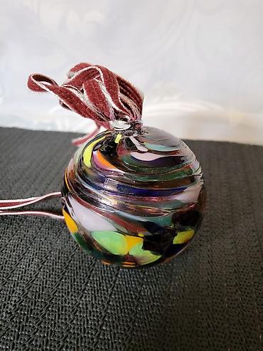 Figure: Murano nova kugla Macchia tehnika 1960g+. Dekotativna murano kugla na lalafo.rs — 7 Figure: Murano nova kugla Macchia tehnika 1960g+. Dekotativna murano kugla — 7