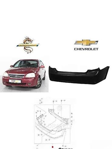 lacetti: Arxa, Chevrolet Lacetti 2003 il, Çin, Pulsuz çatdırılma, Ödənişli çatdırılma, Rayonlara çatdırılma — 1