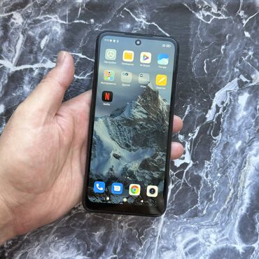 Redmi: Redmi, Redmi Note 10, Б/у, 128 ГБ, цвет - Синий, 2 SIM — 3