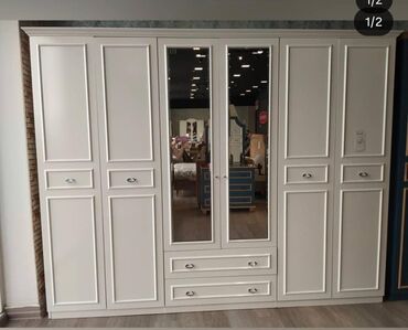 6 qapı Düz dolab, Şifonyer