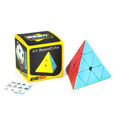 пирамида кубик: Пирамидка, головоломка в Бишкеке QiYi MoFangGe Pyraminx QiMing v2