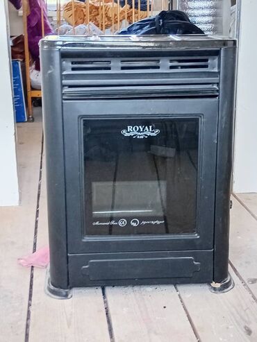 оборудование для пиццы: Газовая печь-камин Royal 6.50 - Напольная конвекционная печь для