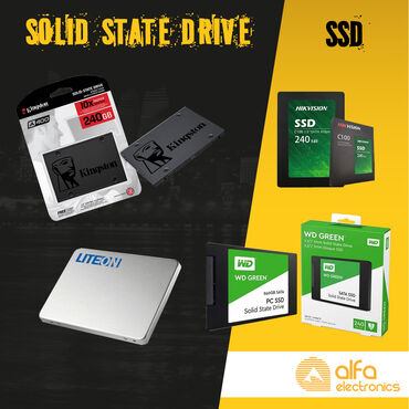 komputer aksesuarları: SSD disk Yeni