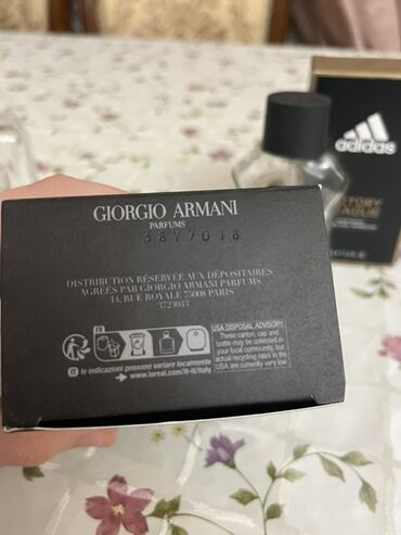 Ətriyyat: Müxtəlif brend kişi ətirləri seti Boş originaç flakonlar Şəkillərdə — 7