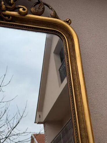 RS - Antique Mirrors: Stilsko ogledalo 19. vek u pozlati Stilsko ogledalo iz 19. veka — 8