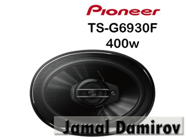 avto manitorlar: Pioneer Dinamiklər TS-G6930F 400watt Динамики Pioneer TS-G6930F