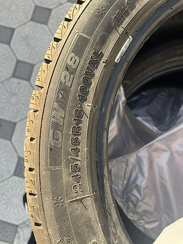 новые зимние шины: Шины 245 / 45 / R 18, Зима, Новый, Комплект, Легковые, GoodYear — 5