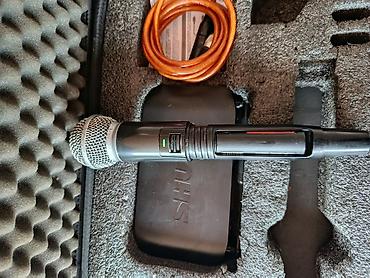əşyaları: SHURE GLXD24 SM58 SHURE SUPER vəziyətdədi üç ayın mikrafondu təcili — 4