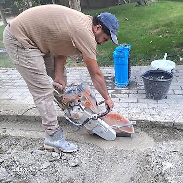 daş hörgüsünün qiyməti: Beton və asfalt kəsimi xidməti - Yol, səkilik, meydança və — 3