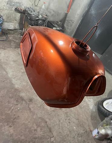 СТО, ремонт транспорта: Крашу мотоциклы, и детали на машины. Не дорого. Стоимость работы-5500 — 7