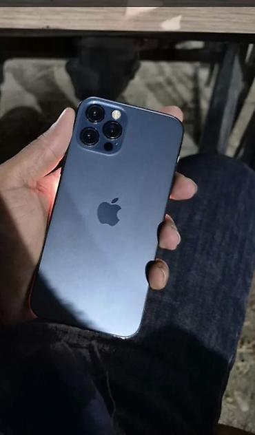 Apple iPhone: IPhone 12 Pro, 128 GB, Pacific Blue, Kredit, Face ID, Hissə-hissə ödəniş — 12