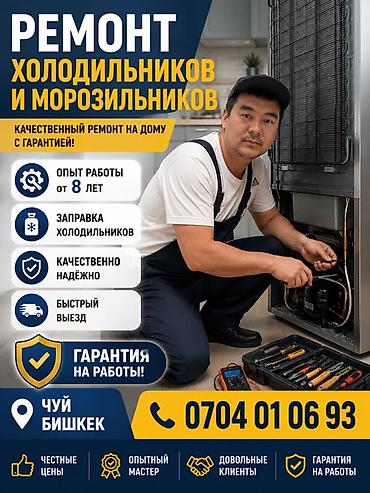 fridge: Профессиональный ремонт холодильников и морозильников на дому. - Опыт — 1
