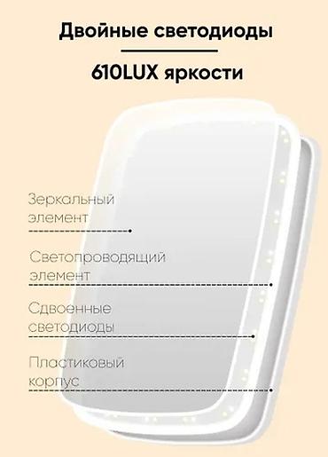 Зеркала: Зеркало с подсветкой Jordan Judy Увеличительное зеркало в комплекте — 4