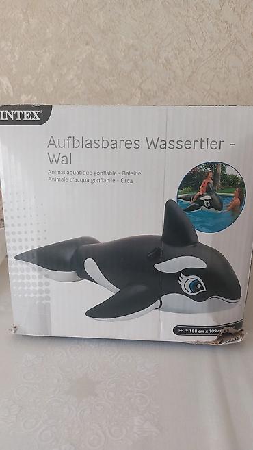 Бассейны: Надувная игрушка-косатка от Intex для плавания, выполненная в — 24