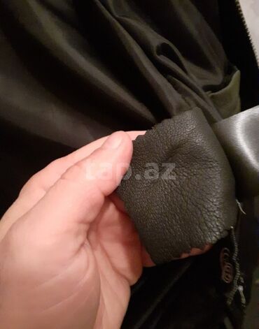 Kurtkalar: Gencede satilir Quzu derisinen natural koja kurtka Moskvadan Снежная — 10