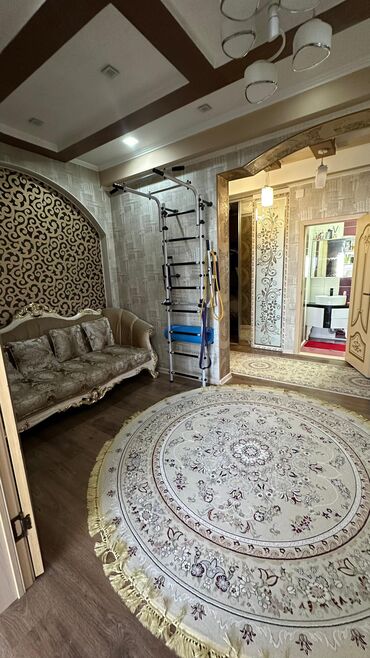 квартира в районе джал: 3 комнаты, 109 м², Элитка, 3 этаж, Дизайнерский ремонт