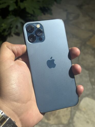 iphone 6 es plus: IPhone 12 Pro, 128 GB, Pacific Blue, Barmaq izi, Face ID