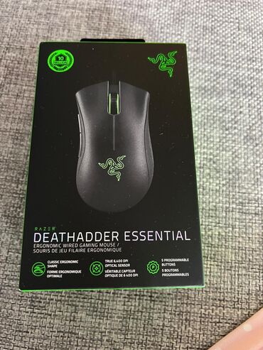 razer hammerhead: Razer Deathadder Essential Heç işlənməyib. Ciddi alıcılara endirim