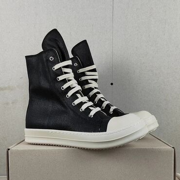 спортивная обувь на заказ: Rick Owens high ramones цвета: белый, черный, бежевый размеры: все