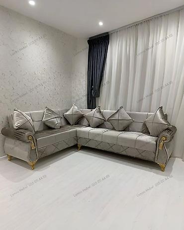 Künc Divan Eviniz üçün geniş mebel seçimi: divanlar, dolablar
