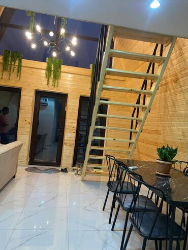 Günlük kirayə evlər: 100 kv. m, 4 otaqlı, Qaz, Kanalizasiya, Kombi — 5