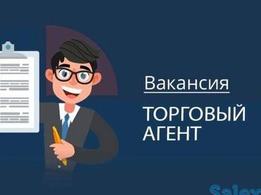 торговый огент: Требуются торговые агенты в г. Бишкек. Опыт работы от 2 лет