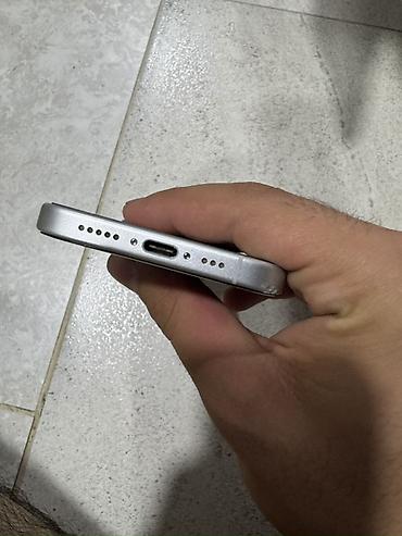Elektronika: IPhone 16, 128 GB, White Titanium, Face ID, Simsiz şarj — 5