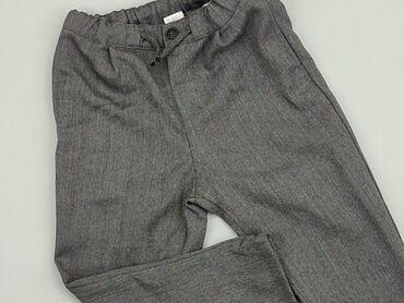 spodnie eleganckie z paskiem: Material trousers, H&M, 2-3 years, 98, condition - Perfect