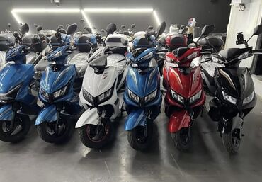 электроскутер купить в бишкеке: Скутер Yamaha, 125 куб. см, Бензин, Новый, В рассрочку