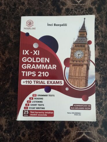 Testlər: Ingilis dili metn listening qramatika