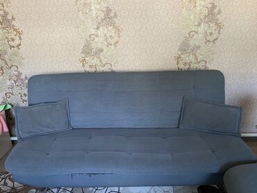 кухуный диван: Гарнитур для зала, Диван, цвет - Серый, Б/у
