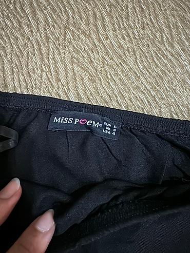 pull bear: Топ, Трикотаж, Турция, Асимметричная модель, Новый, S — 2