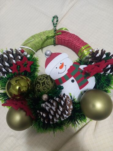 Praznična dekoracija: Venac, bоја - Šareno, Novo — 1