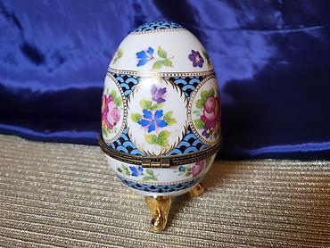 koktel set: Kutija nova za nakit,porcelanska Limoges by Vicko iz 80/90ih.god — 5