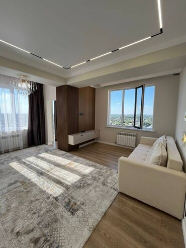 продаю 1 комнатную квартиру филармония: 2 бөлмө, 63 кв. м, Элитка, 15 кабат, Дизайнердик ремонт