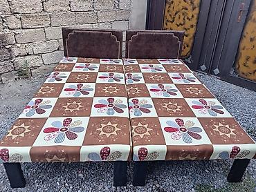 Çarpayılar: Təzə çarpayılar. 1 nəfərlik çarpayılar 60 manat. 2 nəfərlik taxt 110 — 22