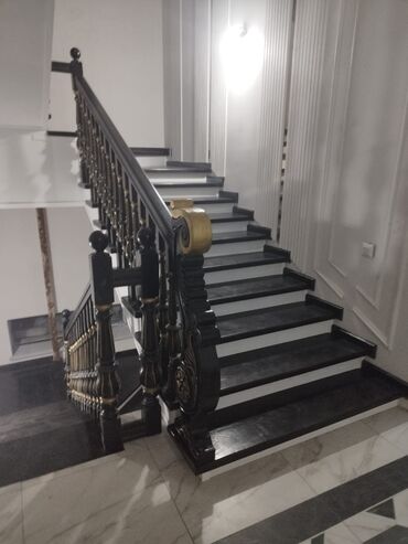 Обшивка лестниц: Лестница заказ менен жазайм — 21