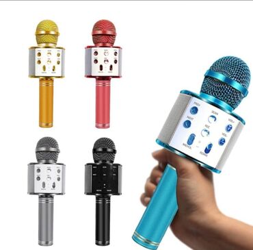 Mikrofoni: Mikrofon karaoke WS-858 Cena 1700din Dostupan u više boja! svetlo — 8