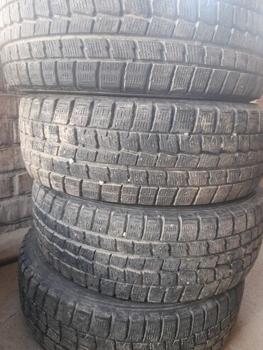 Шины: Шины 205 / 60 / R 16, Зима, Б/у, Комплект, Легковые, Япония, Dunlop