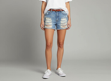 szorty jeansowe tommy hilfiger damskie: Denim Co, Szorty damskie, rozmiar M
