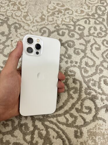 чехол для редми 9 с: IPhone 12 Pro Max, Колдонулган, 128 ГБ, Ак, Каптама, 80 %