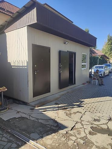 Модульное здание/бытовка из контейнер 20фут обшитый из at lalafo.kg Модульное здание/бытовка из контейнер 20фут обшитый из