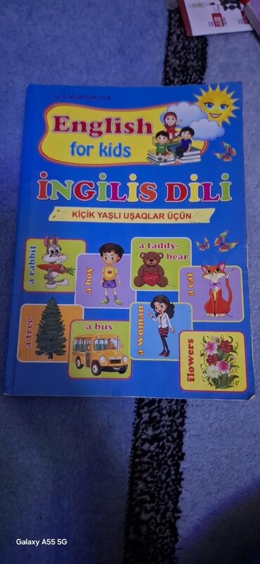 Kitablar, jurnallar, CD, DVD: Ingilis dili kitabı