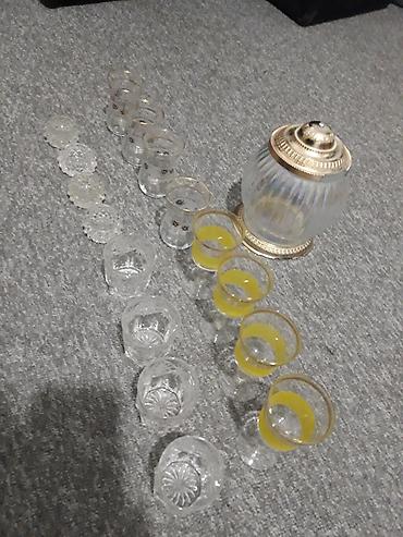 Qədəhlər: Qədəhlər, Xrustal, 200 ml, SSRİ — 10