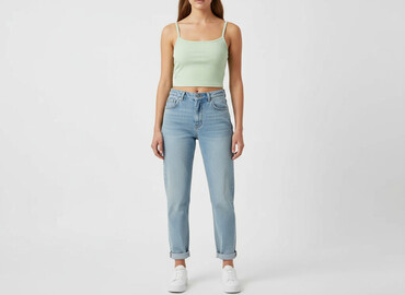 t shirty z modalu: H&M, Топ жіночий, розмір XS