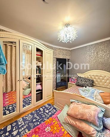 the level: 🏠Продается дом в с. Сокулук 🟡Комнаты: 5 🟡Участок: 15 соток 🟡Отопление — 9
