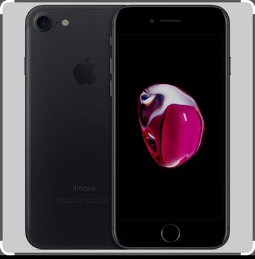 iphone 12 pro цена бишкек: IPhone 7, Колдонулган, 128 ГБ, Кара, Коргоочу айнек, Каптама, Кабель, 76 %