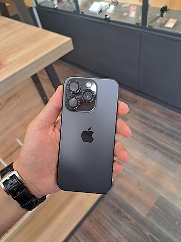 IPhone 15 Pro, 256 GB, Qara, Face ID lalafo.az -da IPhone 15 Pro, 256 GB, Qara, Face ID