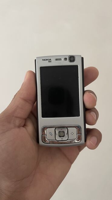 nokia 195 azn: Nokia N95, 8 GB, rəng - Qara, Düyməli