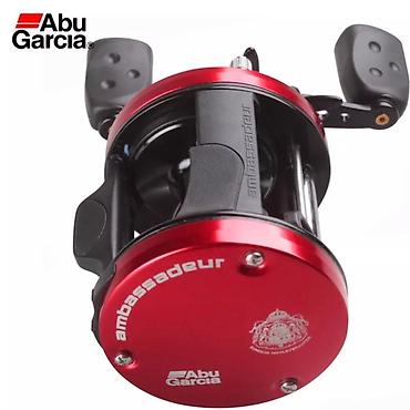 Ovçuluq və balıqçılıq: Abu Garcia Ambassadeur 6600SX multiplier reels red black. 5.3:1 gear — 5